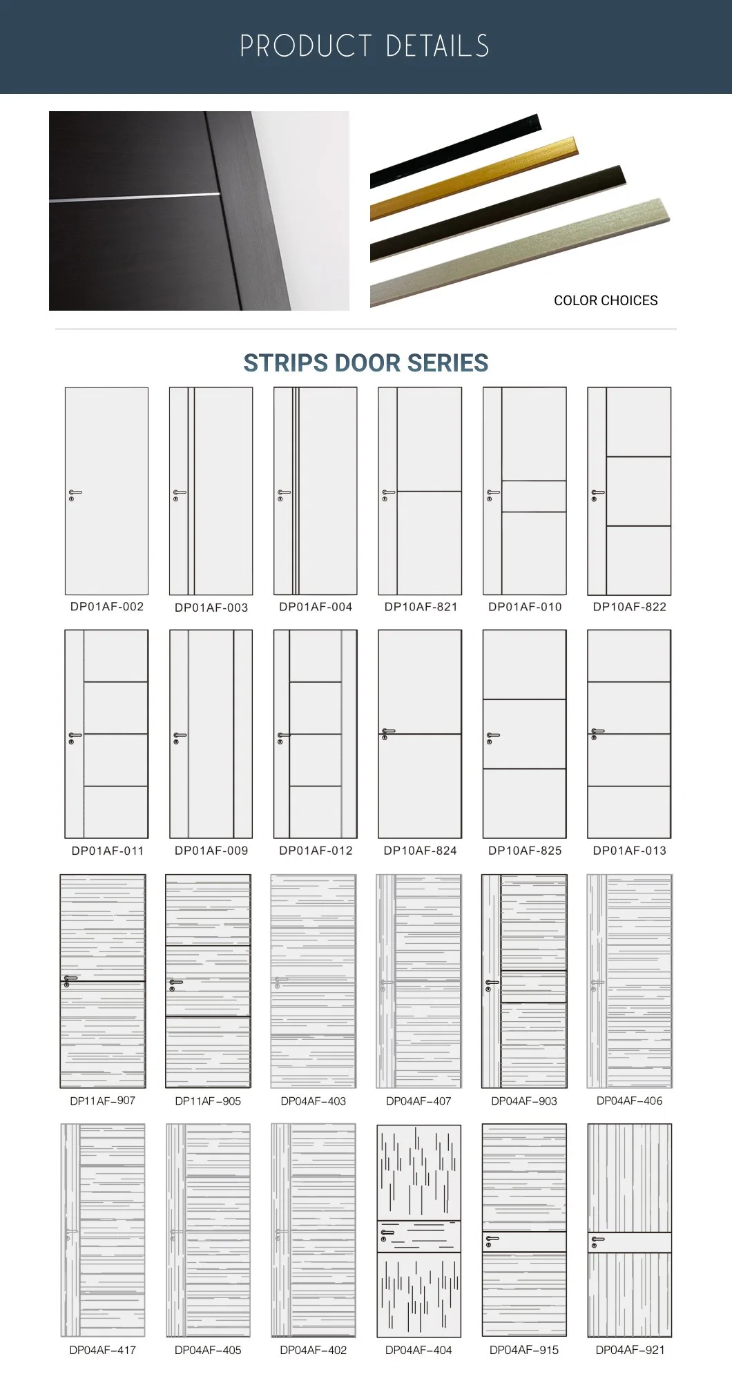 Basic Customizafinished Solid Wood MDF PVC Lamination Swing Prehung Wooden Sliding Interior Internal WPC Glass French Folding Entry Bathroom Bedroom Door Design